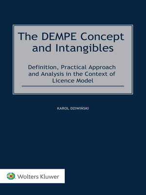 cover image of The DEMPE Concept and Intangibles